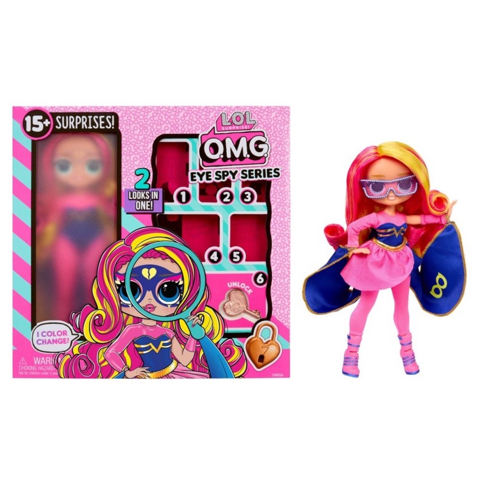 L.O.L. Surprise! OMG Eye Spy Series Superhero Doll